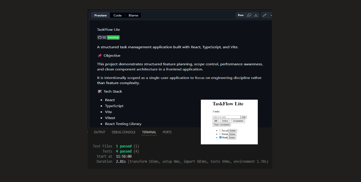 taskflow-lite Screenshot